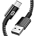 Price comparison product image USB C Cable - Syncwire 3.3ft/1m Premium Nylon Braided USB A to USB C 3A Fast Charging Type C Cable, For Samsung Galaxy S21/S20/S10/S9/S8, HUAWEI P40/P30, Sony Xperia/LG/Xiaomi & More-Obsidian Black