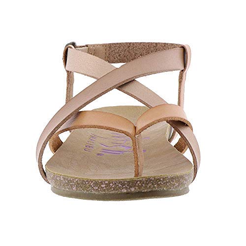 Blowfish Women's Granola Blonde/Pearl Rose Gold/Blush Dyecut (8.5)