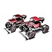 QAQQVQ RC 1:18 Alloy Off-Road Remote Control Car 2.4G Die-Casting Body Remote Control Truck Simulation Climbing Mechanical Car Tires Detachable Boy Toy Car Children's Gift