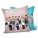 Produktbild Yovvin BTS Kissenhülle, KPOP Bangtan Jungen [Love Yourself  Answer] 40x40CM Dekokissen Kissenbezüge mit Doppelseitige Verschiedene Muster für The Army(Style 09)