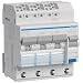 Produktbild Hager ADZ366D Fehlerstrom-Leitungsschutzschalter 16A 1-polig+N 3x(1P+N) 6kA C-Charakteristik 30mA Typ A QuickConnect FI/LS-Schalter ( ADZ 366D )