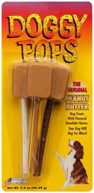 Peanut Butter Doggy POPS - 12 Pack of TRIPLES