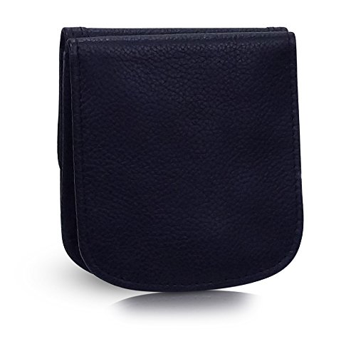 Taxi Wallet® TW03-BLACK - Soft Leather - Compact, Front Pocket Folding Wallet - For Cards, Coins, Bills, ID (Men & Women) - Image 6