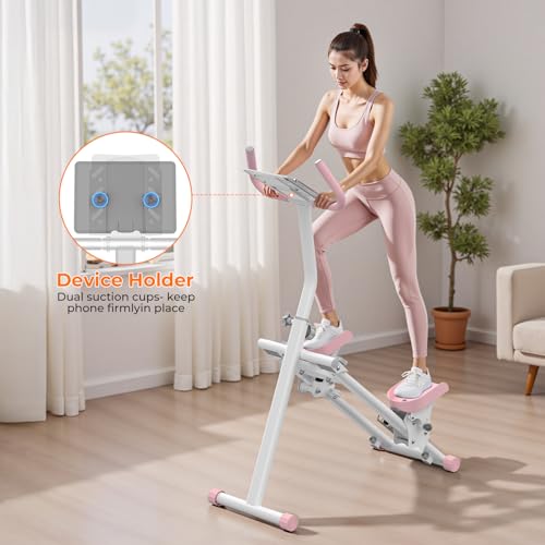 Image of OWLSKY Stair Stepper for Home,Vertical Climber Exercise Machine with Stable Triangular Frame, Smooth & Quiet Motion, Full Body Workout Equipment