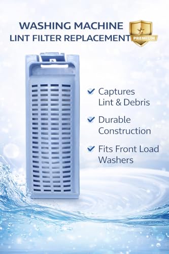 Image of AMAZOR Washing Machine Magic Filter | Lint Filter /Dust Filter /Waste Collector /Drain Jali for Semi & Fully Automatic Washing Machines (Compatible for haier. Height 15.6 Cm)