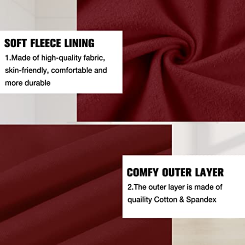 UNACOO Kids Boy's Fleece Sweatpants Girl's Active Jogger Pants (Age 3-12 Years)3