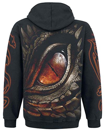 Spiral - Mens - Dragon Eye - Hoody Black - M2