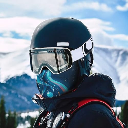 Balaclava para hombre y mujer, máscara para esquí y ciclismo, cobertura completa del rostro miniatura 5