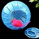 Hamsterball,RoadLoo 2Pcs 12cm Hamsterball Übungsball Sportball Rolle Kugel Laufkugel Joggingball Kleintiere Kunststoff Spielzeug für Haustier Ratten Mäuse Rennmaus laufendes Jogging Fitness Laufen