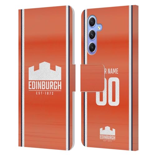 Étui Edinburgh Rugby Samsung Galaxy A34 5G Coque Cuir Premium
