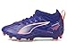 PUMA Unisex-Child, Ultra Match Firm Artificial Ground, Lapis Lazuli-PUMA White-Sunset Glow, Big Kid 5