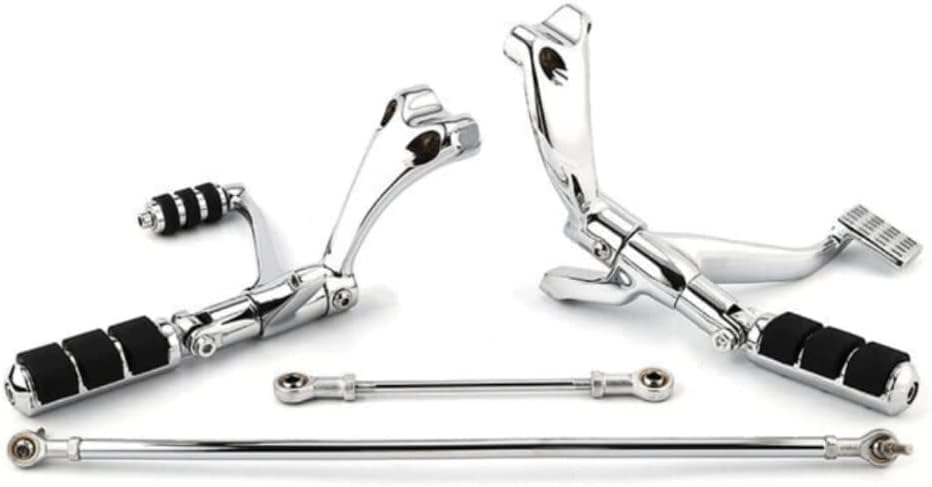 Chrome Forward Controls Kit Pegs Levers Linkages (Complete Kit Pegs Levers Linkage) (Steel),Send goods from local warehouse,fast delivery