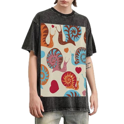 T-shirt surdimensionné homme coupe ample en coton pour masquer les imperfections