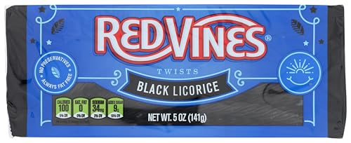 Red Vines, Black Licorice Twists