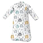 MIKAFEN Baby Winter Sleeping Bag Kids Sleeping sack 3.5 Tog Cotton Sleeping sack Various Sizes from Birth to 4 Years Old