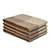 Encasa XO Baumwoll-Küchentuchset - Super saugfähige Geschirrtücher & Spültücher zum Abwaschen, Geschirr Trocknen und Reinigen - 4er-Pack - Beige
