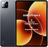 XIAOMI Pad 8, tablet 11.2'',12+256GB, Android 16,Snapdragon 8s Gen 4, batteria lunga autonomia 9200mAh, schermo 3.2K 144Hz, HyperAI, 45 W, con caricabatterie(Nero)