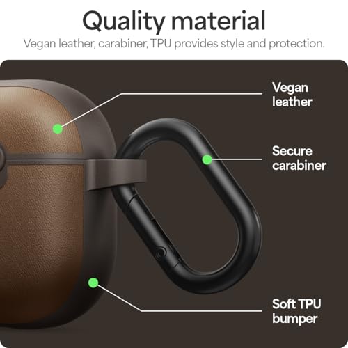 Image of Spigen Cyrill Kajuk for Airpods 4 (2024) Case Cover - Saddle Brown