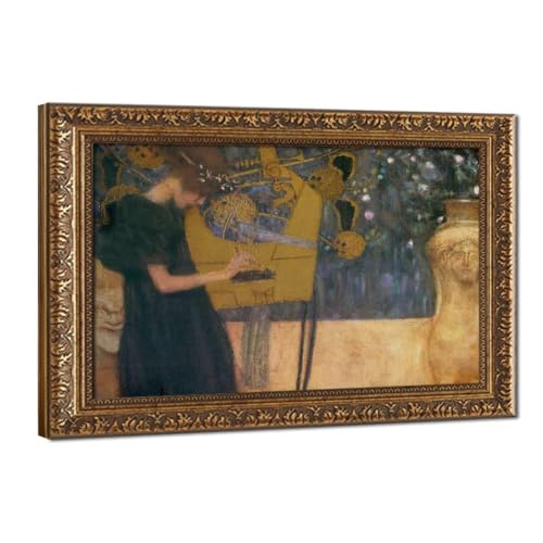 Décoration murale bureau salon Gustav Klimt cadre à suspendre