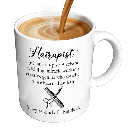 Générique Tasse à Café Nomade - 33 cl Tasses Thème Coiffeur | Tasse pour Café, Thé, Coiffeur - Pour Maison, Bureau, Cuisine, Fête, Thé, Jus, Lait