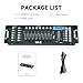 CO-Z 192 DMX 512 Stage DJ Light Controller Lighting Mixer Board Console for Light Shows, Party Disco Pub Night Club DJs KTV Bars and Moving Heads