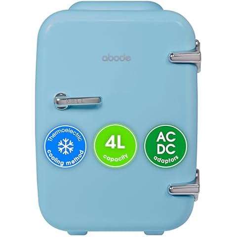 Abode Blue Mini Fridge for Drinks and Skincare Cover