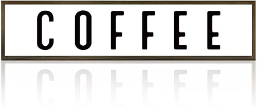 Decoración de letrero de cafetería, barra de café, letrero de café, humor de café, decoración de cocina del hogar, mini letreros, decoración para