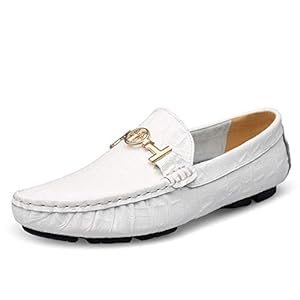 Heren Cross Flat Casual Loafers Mannelijk Leer Rijden Wandelen Mocassin Zakelijke Klassieke Jurk Bootschoenen