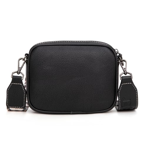 Image of Wrangler Small Crossbody Bags for Women Aztec Mini Purses with Guitar Strap | with Guitar Strap