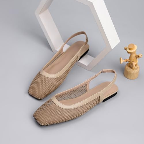 Sandales plates Mary Jane en maille pour femme finies les douleurs aux pieds - 2