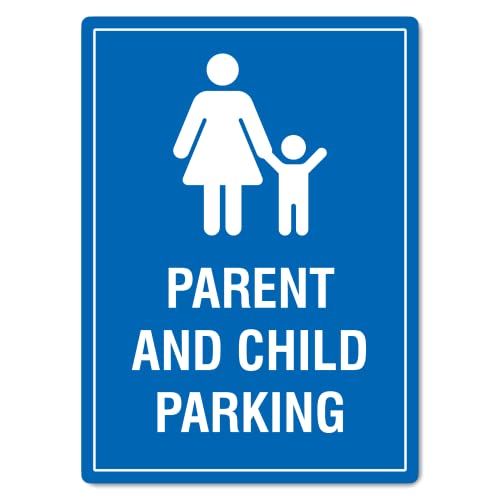 Parcheggio Per Genitori E Bambini - Traffico E Parcheggio Cartello Di Avvertimento Cartello Decorativo Poster Metal Cartelli Metallo Per Bagno Casa Cucina Club S