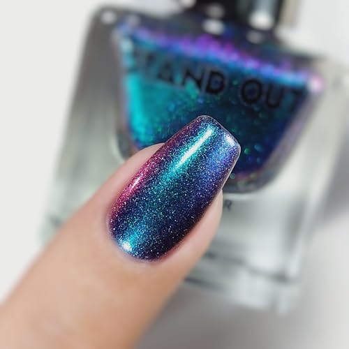 Image of Broadway Multi Chrome Color Changing Boutique Nail Lacquer Nail Polish Collection