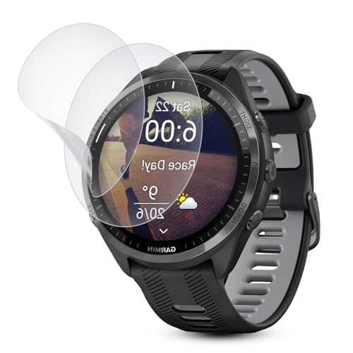 �y2�� �A���`�O���A�zFor GARMIN(�K�[�~��) Forerunner 965 �t�B���� For GARMIN Forerunner 965 �ی�t�B���� TPU�f�� �T���T�� �^�b�`�� ���˖h�~ �����h�~ �C�A���X ����S�n �L�Y�C�� �C�A���X �w