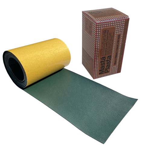 Image of MASTAPLASTA Original Leather Repair Tape - Green 60 inch x 4 inch (150 x 10 cm). Quick and Easy Upholstery-Quality Leather Repair Patch for Couch, Leather Patches for Car Seats
