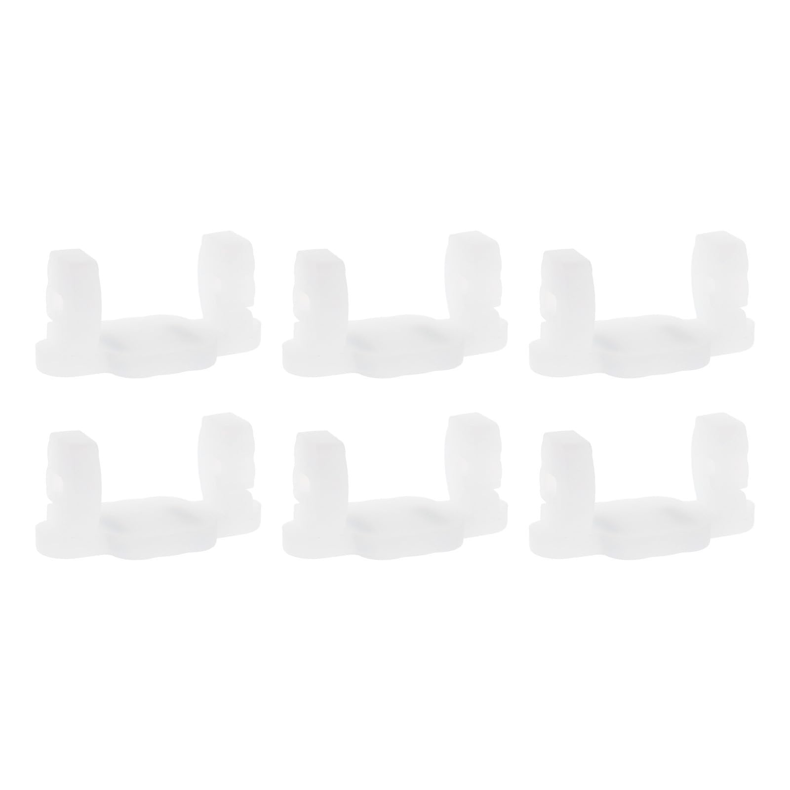 Toyvian 24 Piezas Ganchos Magnéticos para Luces Navideñas C9, Silicona,