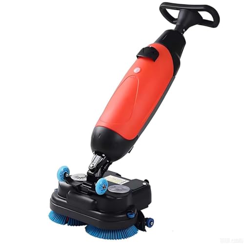 DPDZSW Fregadora De Suelos Comercial, Ancho De Limpieza 43 cm, Ancho De Succión 45 cm, Depósito De Solución 5,5 L, Depósito De Recuperación 8,5 L, 1200 M²/H, Juego Completo De Accesorios