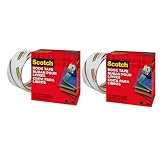 Scotch Book Tape, 2 in x 540 in, Excellent for Repairing, Reinforcing Protecting, and Covering (845) - (2-Pack)