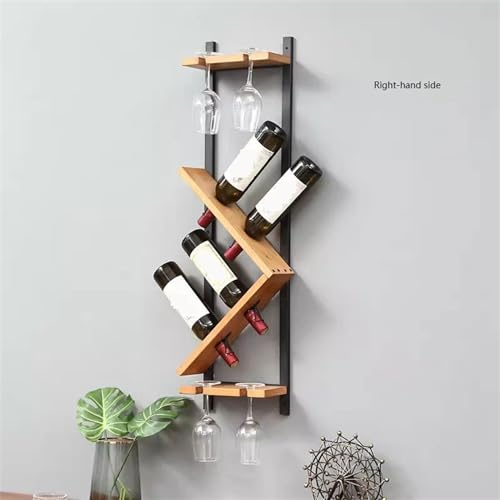 Soporte para botella de vino montado en pared miniatura 7