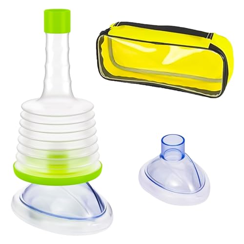 Atemretter 2.0 Verschlucken Mit1 Gelb Reisetasche Anti Erstickungs Rettungsgerät für Kinder & Erwachsene