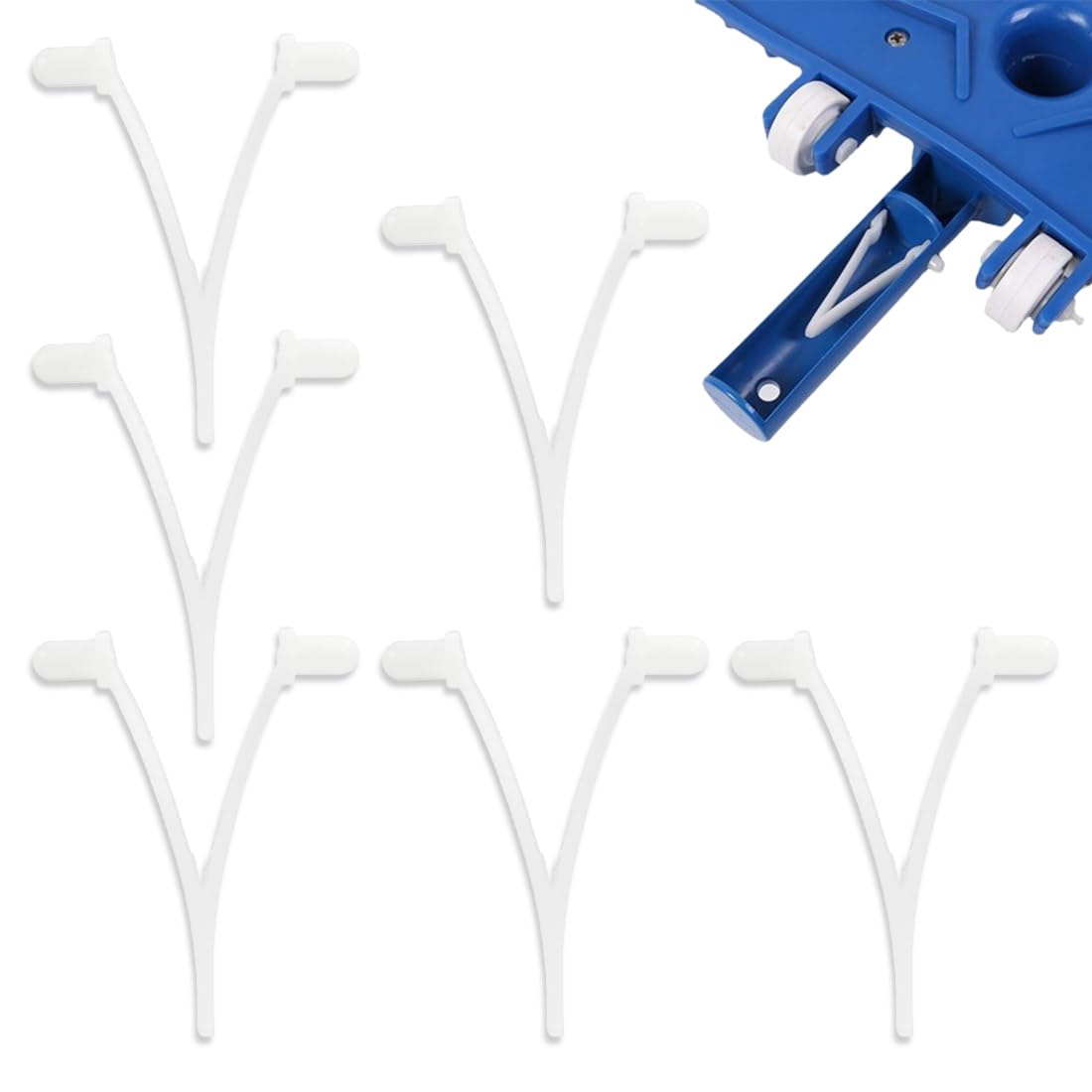 Brosse Feuille râteau Skimmer tête d'aspirateur pour Nettoyage de Piscine Spa