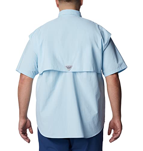 Columbia Men's Standard Bahama Ii Upf 30 Short Sleeve Pfg Fishing Shirt, Spring Blue, Xx-Large #TOP6