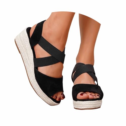 Sandales compensées espadrilles légères pour vos vacances et sorties plage