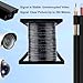 ThePoEstore Outdoor RG59 Coaxial Cable 500 ft - Siamese CCTV Combo 20AWG RG59 Video + 18/2 18AWG Power for Surviellance Security System (Black) ETL Certification