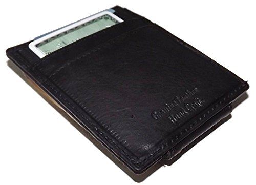 Custom Shriner Scimitar and Crescent Paul and Taylor Money Clip Wallet Brown3