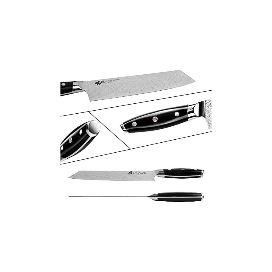 TUO-Kiritsuke-Chef-Knife-Vegetable-Cleaver-Kitchen-Knife-85-inch-High-Carbon-Stainless-Steel-Japanese-Knives-with-G10-Full-Tang-Handle-Black-Hawk-S-Knives-Including-Gift-Box TUO Kiritsuke Chef Knife - Vegetable Cleaver Kitchen Knife 8.5-inch High Carbon Stainless Steel - Japanese Knives with G10 Full Tang Handle - Black Hawk-S Knives Including Gift Box