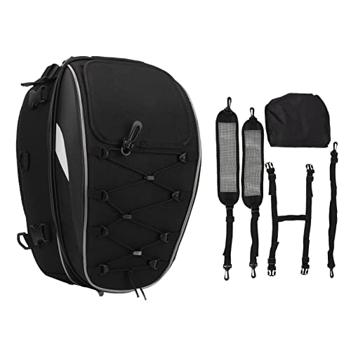 Sac de casque de moto blanc EMUKOEP, le bagage parfait pour le dirt bike