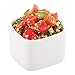 Mini Square Porcelain Dish, Mini Quadrato Dish, Square Ramekin - White - 4.5 oz - 10ct Box - Restaurantware