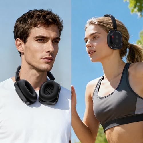 Funda protectora para almohadillas de auriculares Nothing Headphone (1) y Nothing Headphone (a) 2026, cubierta lavable y suave de silicona (Negro) miniatura 7