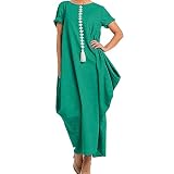 ✿【Jahreszeit】 Dieses schöne Sommerkleid ist der perfekte Begleiter für Sommer-, Strand- oder tagsüber tropische Ferien. Hochwertige Drucke und lebendige Hintergrundfarben heben Sie von jeder Menge ab. Es gibt einen Blumendruck, rote Rosen und andere Drucke aus geschwungenen Reben. Mit einem breiten Schultergurt und Schnürsenkeln können Sie die Passform Ihrer Schultern nach Ihren Wünschen anpassen. Dadurch entsteht auch ein klassischer V-Ausschnitt. Das Tageskleid ist auf der Brust montiert.