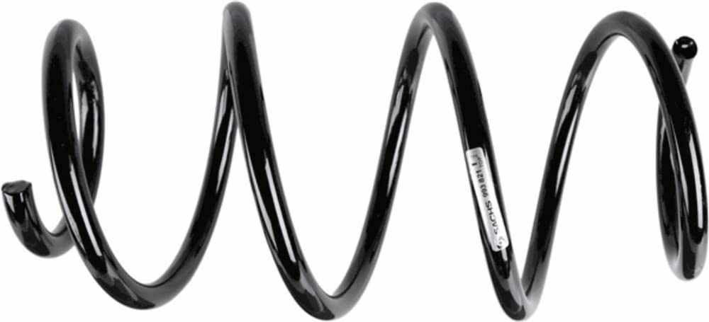 SACHS 2x Muelle de suspensión Eje delantero Compatible con VW Golf 7 Hatchback 5G1, BQ1, BE1, BE2 Longitud:318mm Diámetro exterior:151mm 993 821